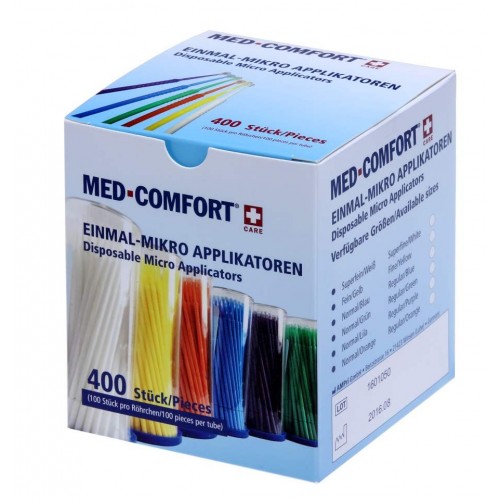 Микроаппликаторы стоматологические синие стандарт MED COMFORT Ampri 09111-B-L